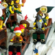 Illustration for article titled Check out this medieval Lego bobsled team